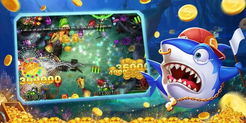 Nhiều loại hình app bắn cá được người chơi yêu thích