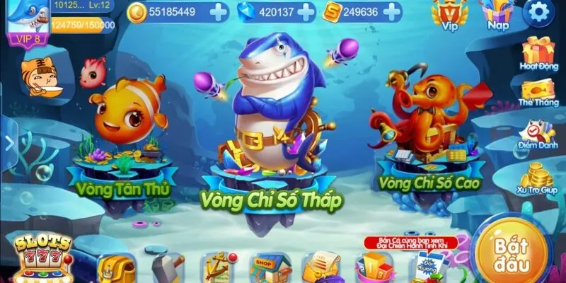Trò chơi với nhiều tính năng vô cùng hấp dẫn